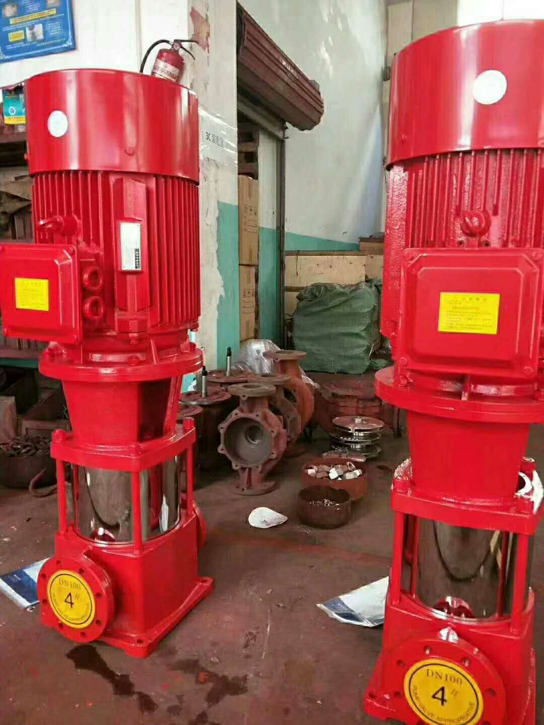 工地高效立式喷淋泵单级消防泵批发