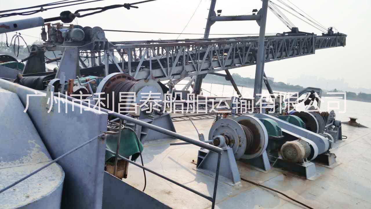 广州利昌泰自卸船运输砂石快速卸沙船货船
