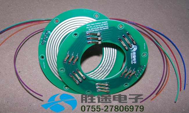 胜途电子PCB滑环 线路板滑环价格低旋转可靠