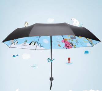 广州三折广告伞定做，天河三折伞定做厂家，番禺广告伞定做，白云广告伞定做图片