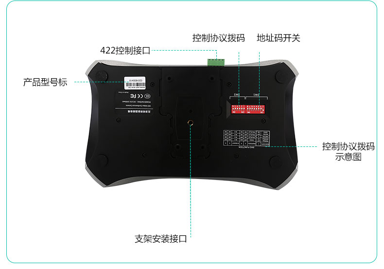 H.264高清视频会议摄像机 双码流视讯摄像头