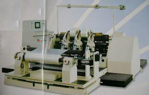 高速塑料薄膜立式分切机 中心表面卷曲高速分切机 自动高速胶带分切机