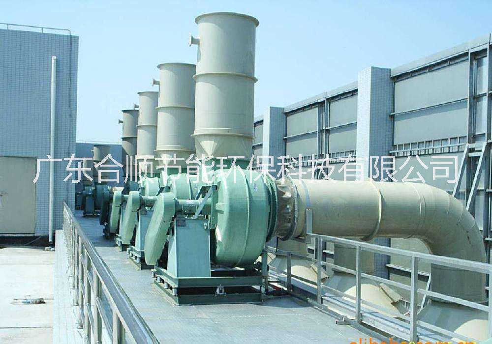 东莞工业废气处理设备PP喷淋塔环保设备电子厂喷淋塔