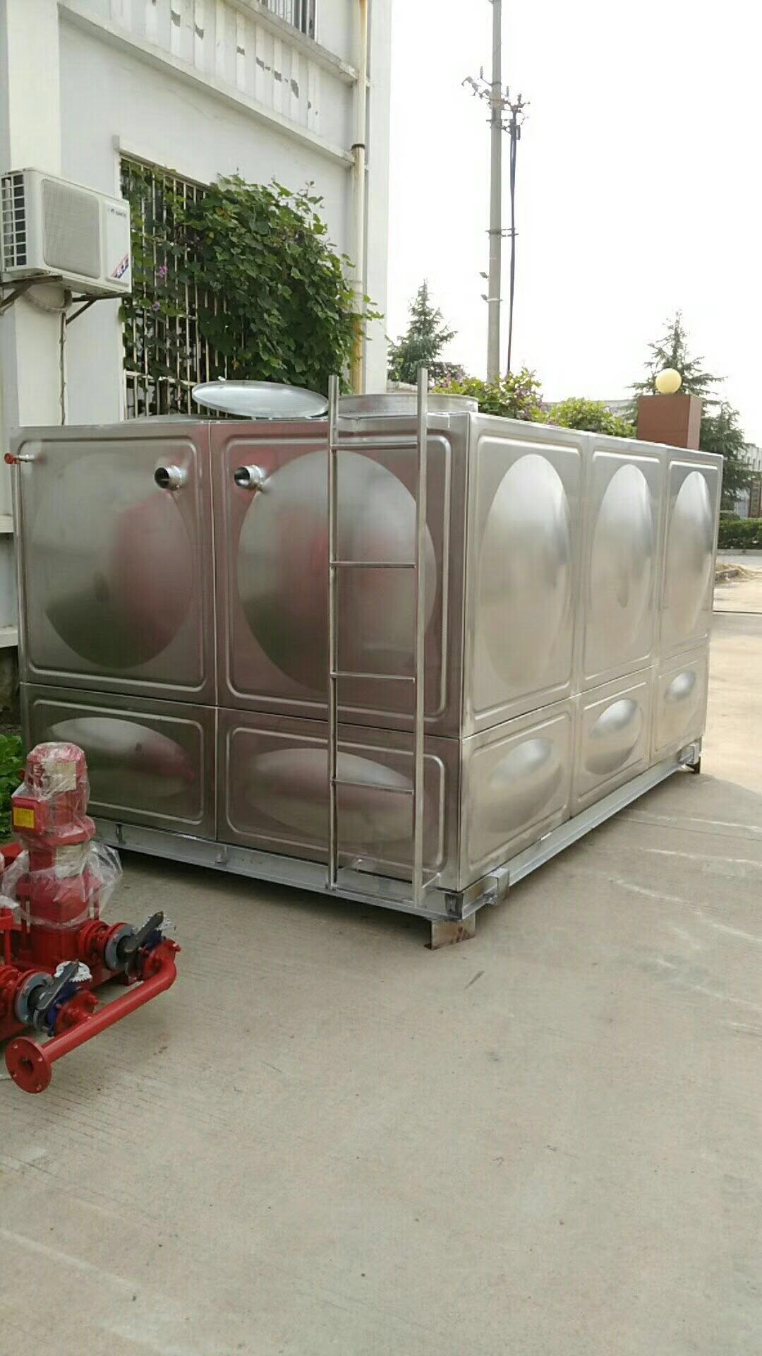江西宜春不锈钢方形保温水箱厂家 消防水箱描述 组装式方形生活水箱价格 生活保温水箱定做 方形水箱 生活水箱
