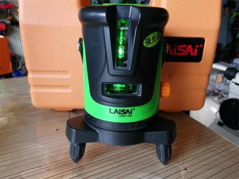 江西 莱赛LS671JS绿光2线水平仪