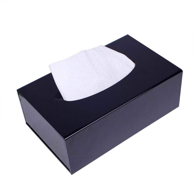 深圳供应酒店用品亚克力纸巾盒有机玻璃纸巾盒图片