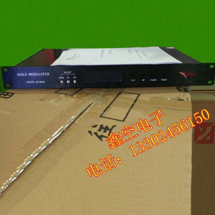 雷虹860MHz-JB860捷变频邻频调制器 雷虹广播级可变频调制器前端