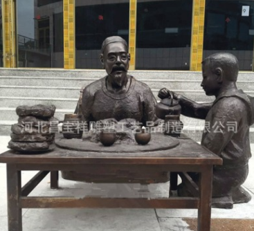 厂家热销现货 公园广场人物铜雕塑古代人物现代人物可来图定做