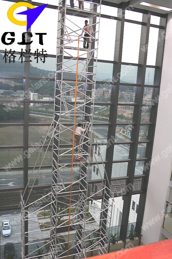 广州市20米高铝合金脚手架出售出租厂家