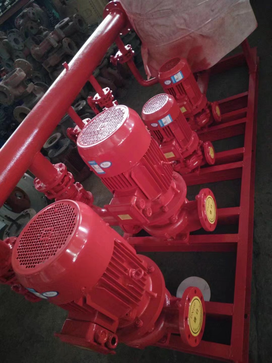 上海厂家直销立式消防栓泵3CF认证 cccf消防泵哪家好 cccf消防泵最 新报价图片