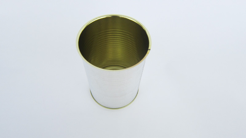 普宁马口铁制罐厂家 供应不印刷圆形金属罐 食品级银白色素铁空罐