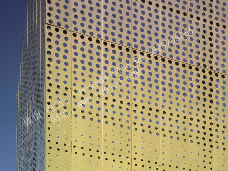广东厂家定制冲孔铝单板 雕花铝单板 雕刻铝板  镂空铝板图片