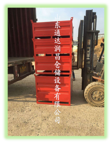 厂家直销 轻型物料箱 轻便透气 钢制料箱 各种货架定制