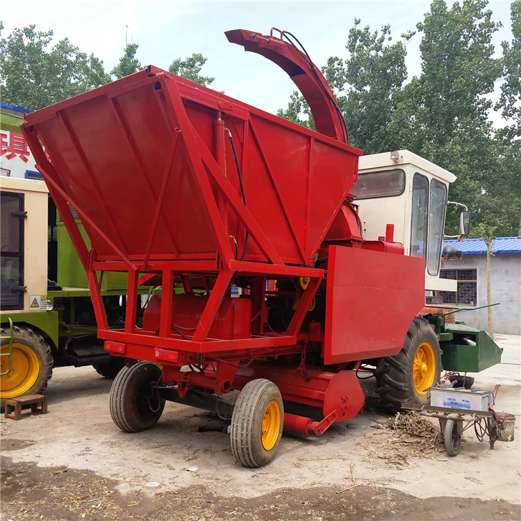 圆盘式玉米秸秆粉碎青储机 牧草青贮收割机