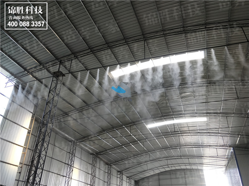 铜仁高压喷雾降尘设备，砂石厂智能人造雾除尘系统