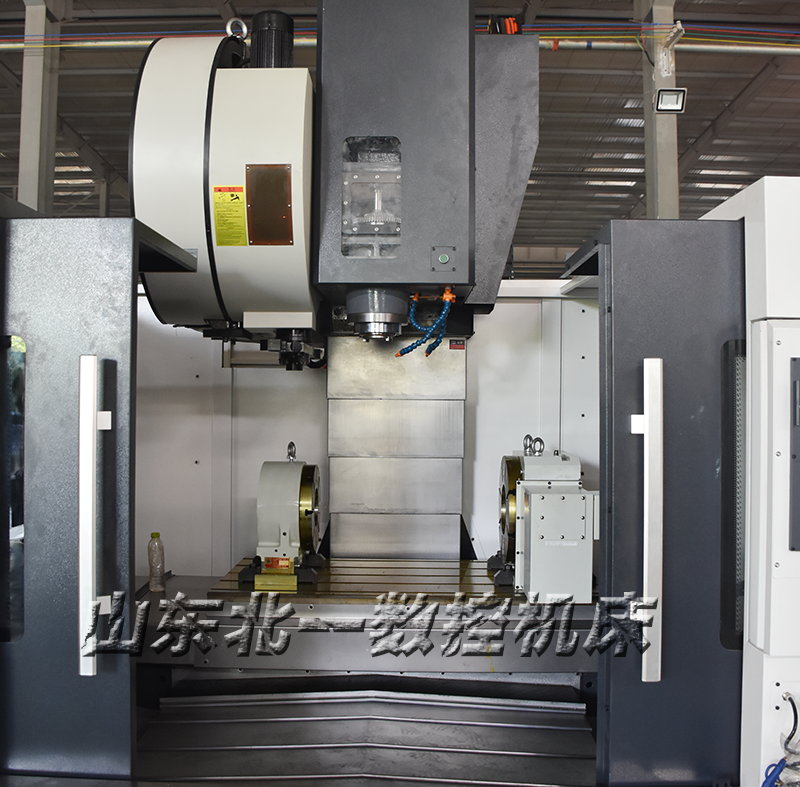 数控立式加工中心1270大型CNC加工中心加齿轮头机床台湾精机配置图片