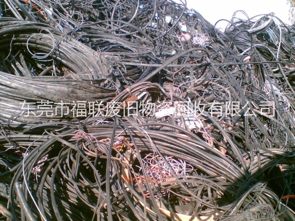 广州废旧电缆线回收公司，广州专业回收报废电缆，广州废电缆线回收价钱图片