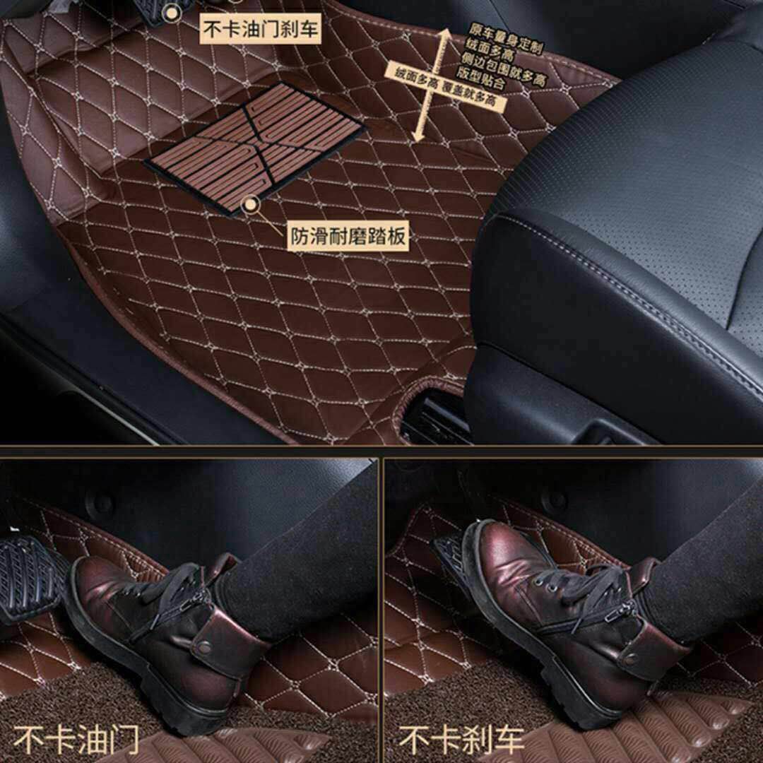 汽车专用水晶丝圈脚垫所有车型颜色均可订做更低价请详询图片