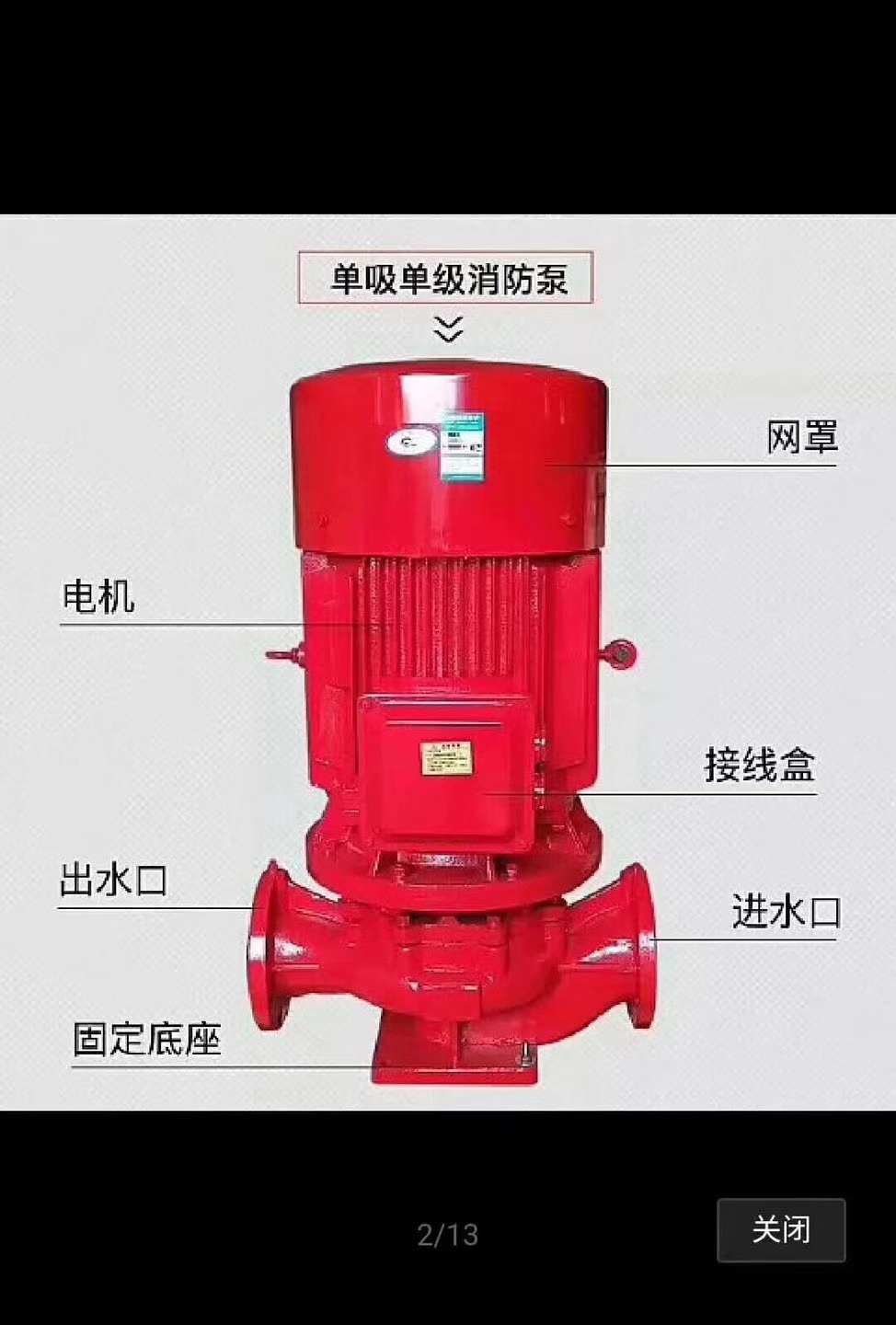 上海厂家直销立式消防栓泵3CF认证XBD14.5/20G-L 75KW 新报价   cccf消防泵厂家直销