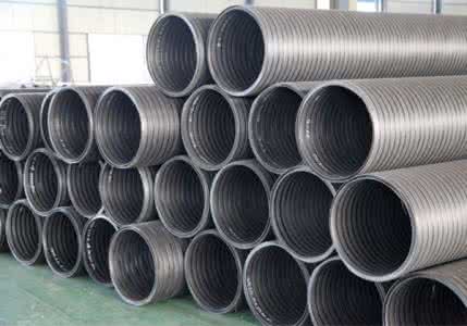 深圳HDPE中空壁缠绕管|广东HDPE塑钢缠绕管| HDPE增强缠绕管