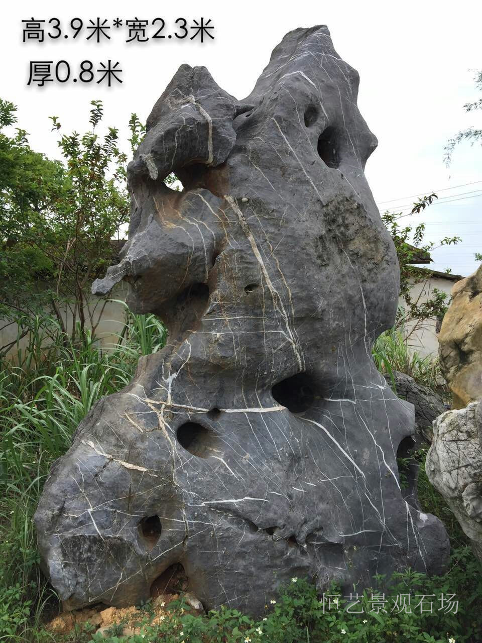 杭州市太湖石 依水堆筑假山石 精品英石太湖石大量批发