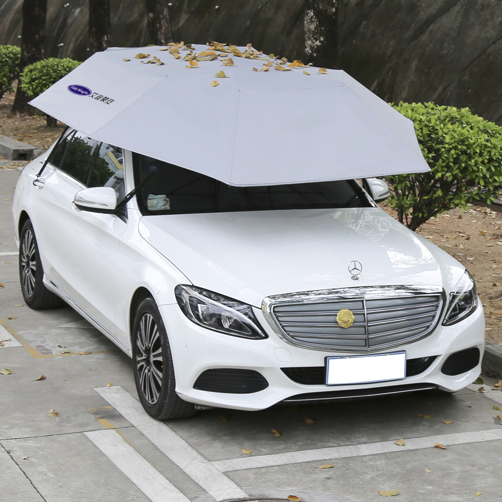 艾迪蒙安户外移动车篷 汽车遮阳伞 智能车衣 智能折叠伸缩棚