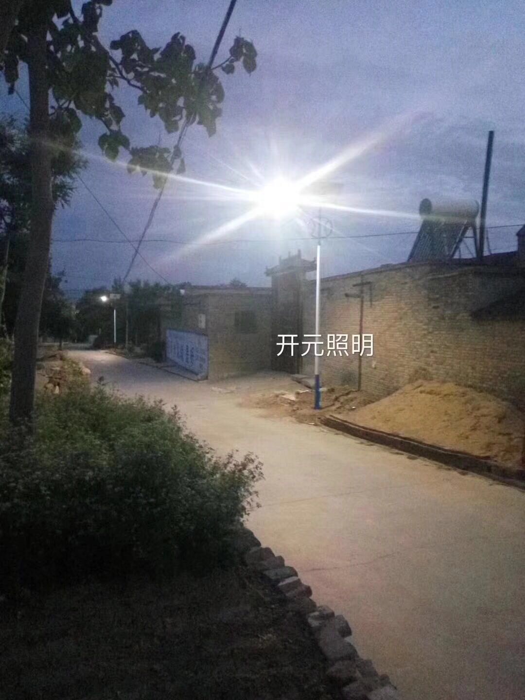 西藏那曲班戈县安装6米太阳能路灯江苏开元供应