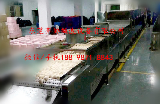 广州滴水葫芦球海绵微波干燥机厂家图片