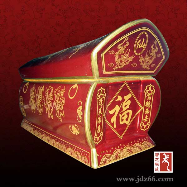 景德镇陶瓷手绘骨灰盒厂家陶瓷骨灰盒图片图片