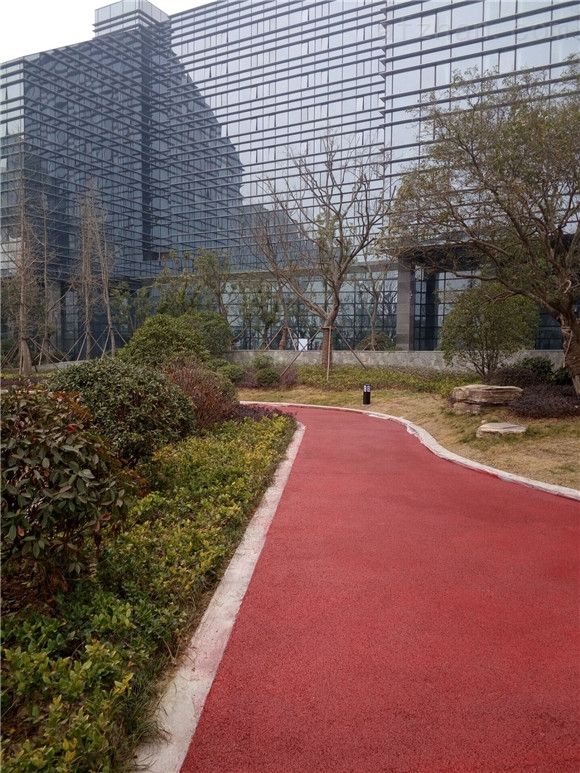 滁州环保透水混凝土艺术彩色路面
