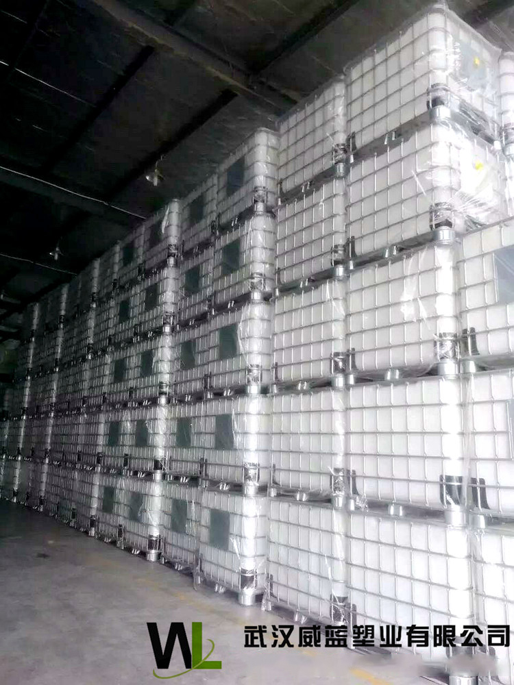 武汉市塑料桶厂家供应武汉IBC吨桶塑料PE聚乙烯储罐水塔水箱水桶化工减水剂罐水槽 塑料桶