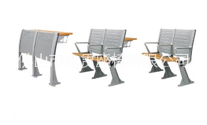 广东课桌椅厂家批发  多媒体录播室铝合金课桌椅定制价格