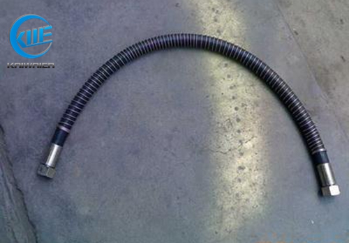 JSH黑色阻燃 包塑金属软管 电线电缆保护套管 -开外尔