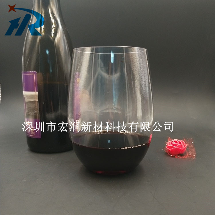 深圳市蛋形透明红酒杯定制可加印logo厂家