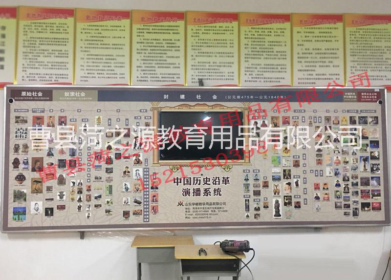 中国历史沿革演播系统历史教室图片
