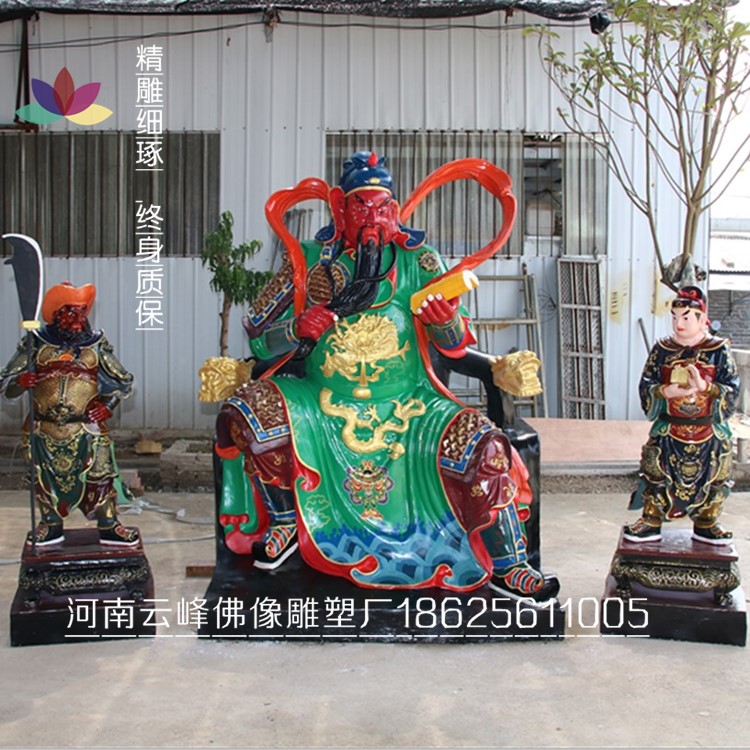 河南雕塑厂直销珈蓝菩萨神像