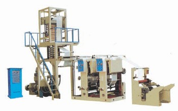 螺杆塑料吹膜机 本厂专业生产 吹膜印刷机（柔版）柔版印刷机