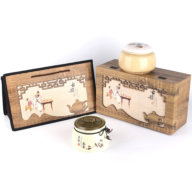 茶叶礼盒包装陶瓷罐批发