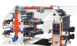 高速六色薄膜柔版印刷机 热门款高速高精度四色、六色、八色、十色柔版印刷机