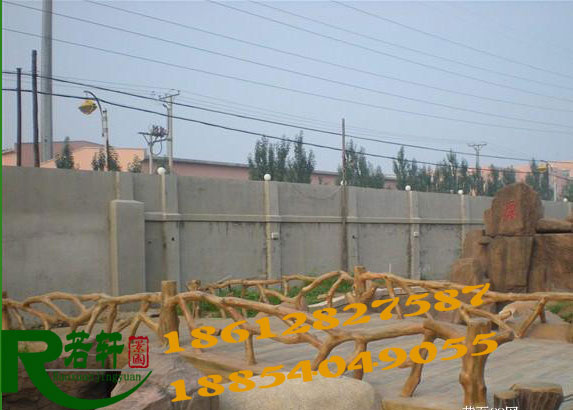 北京水泥仿木栏杆制作批发