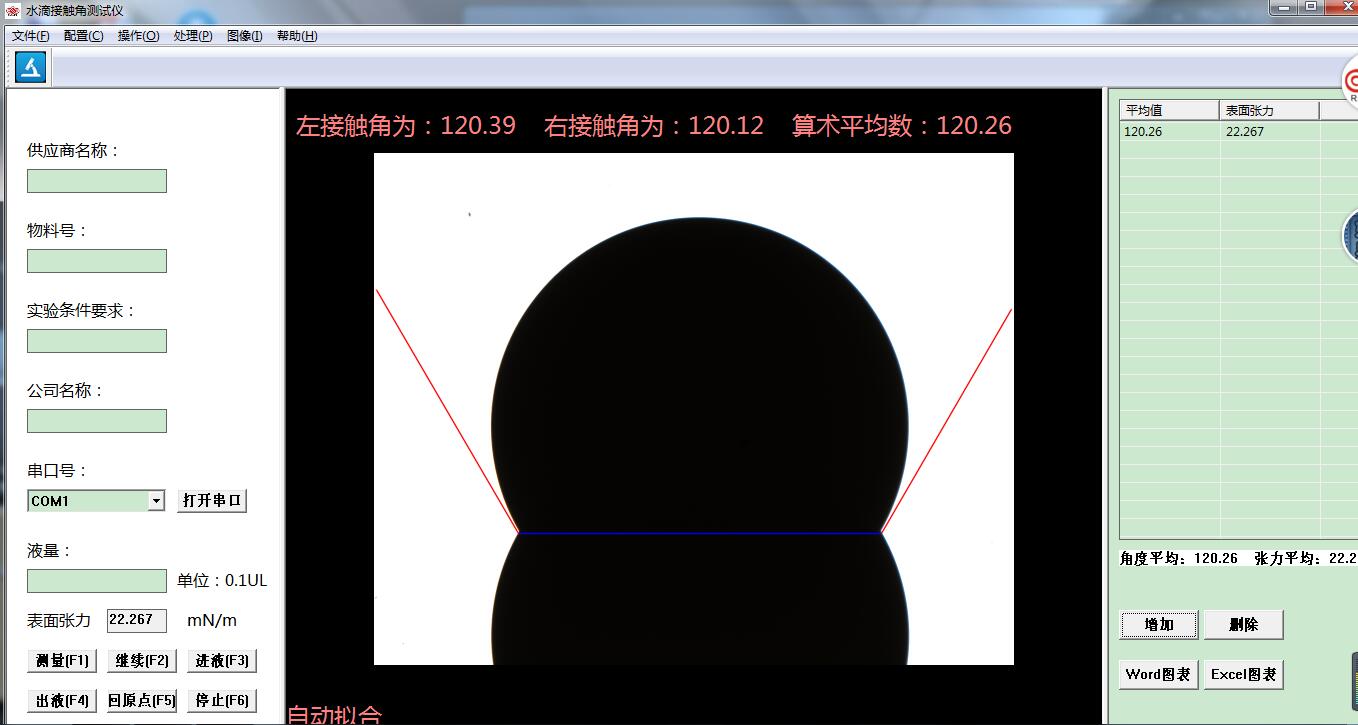 供应水滴角测试仪 水滴角测试仪AF防指纹防水检测仪图片