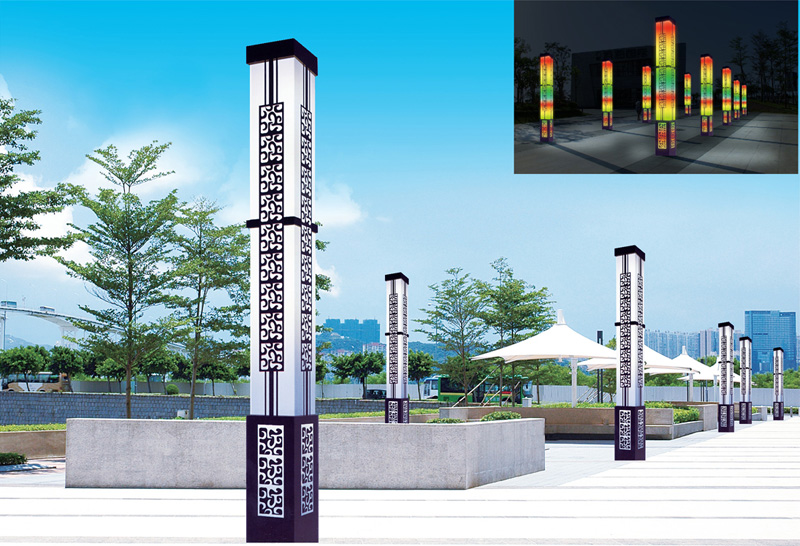 东莞市双头仿古典方柱LED景观灯厂家双头仿古典方柱LED景观灯生产厂家报价