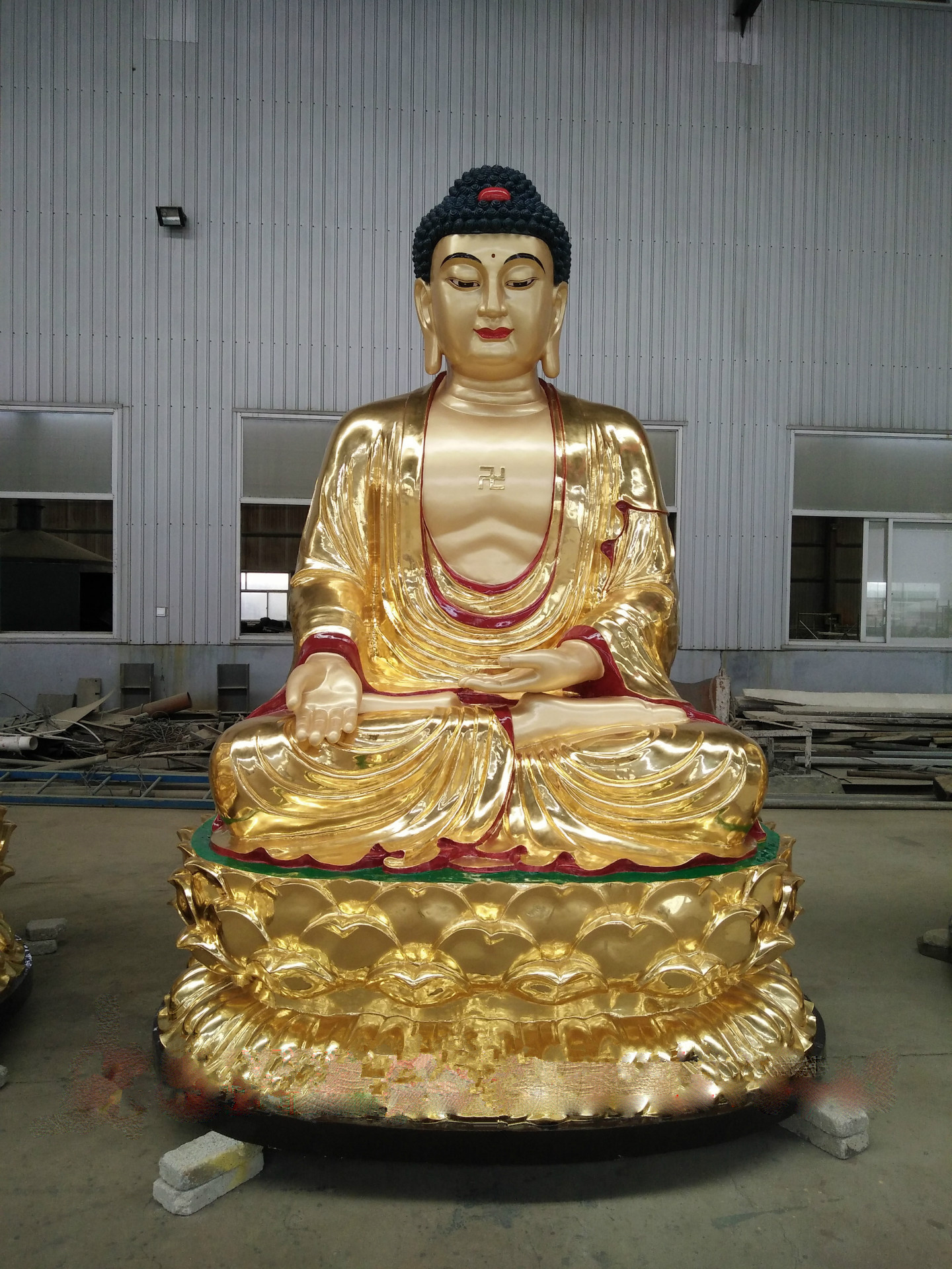 厂家直销现货 铜佛像 纯铜佛像三世如来佛祖铜像如来佛祖可加工定做图片