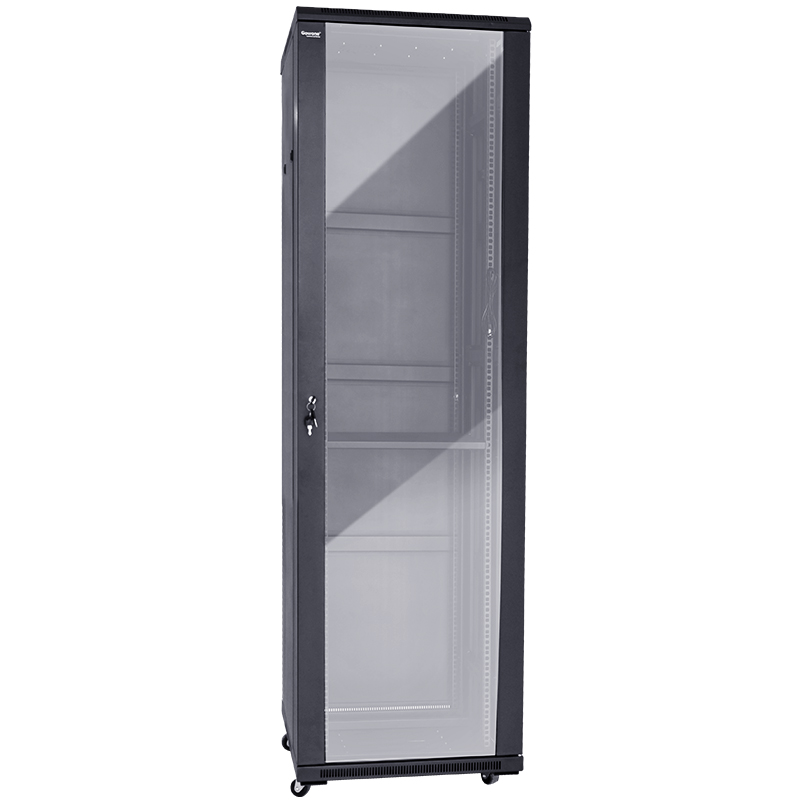 Gowone购旺42U服务器机柜19英寸标准网络机柜2米加厚型宽深600前玻璃门后铁门图片