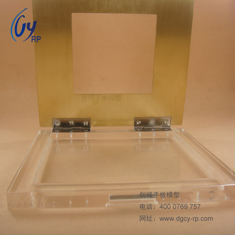 虎门五金手板打样厂家供应CNC数控加工装饰盒手板模型