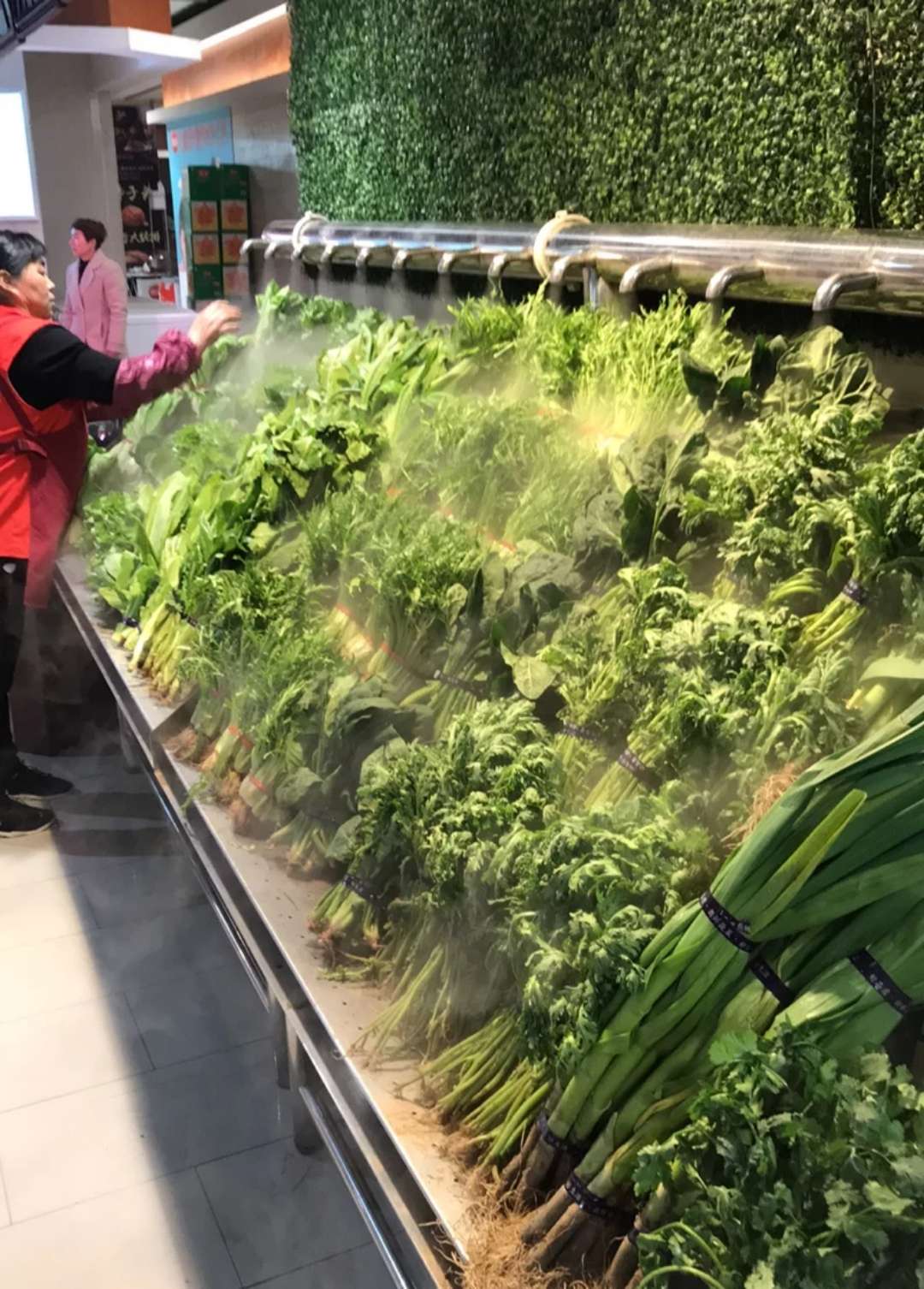 河南蔬菜保鲜喷雾厂家超市专用保鲜喷雾机