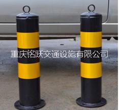50cm钢管道口警示柱 固定立柱