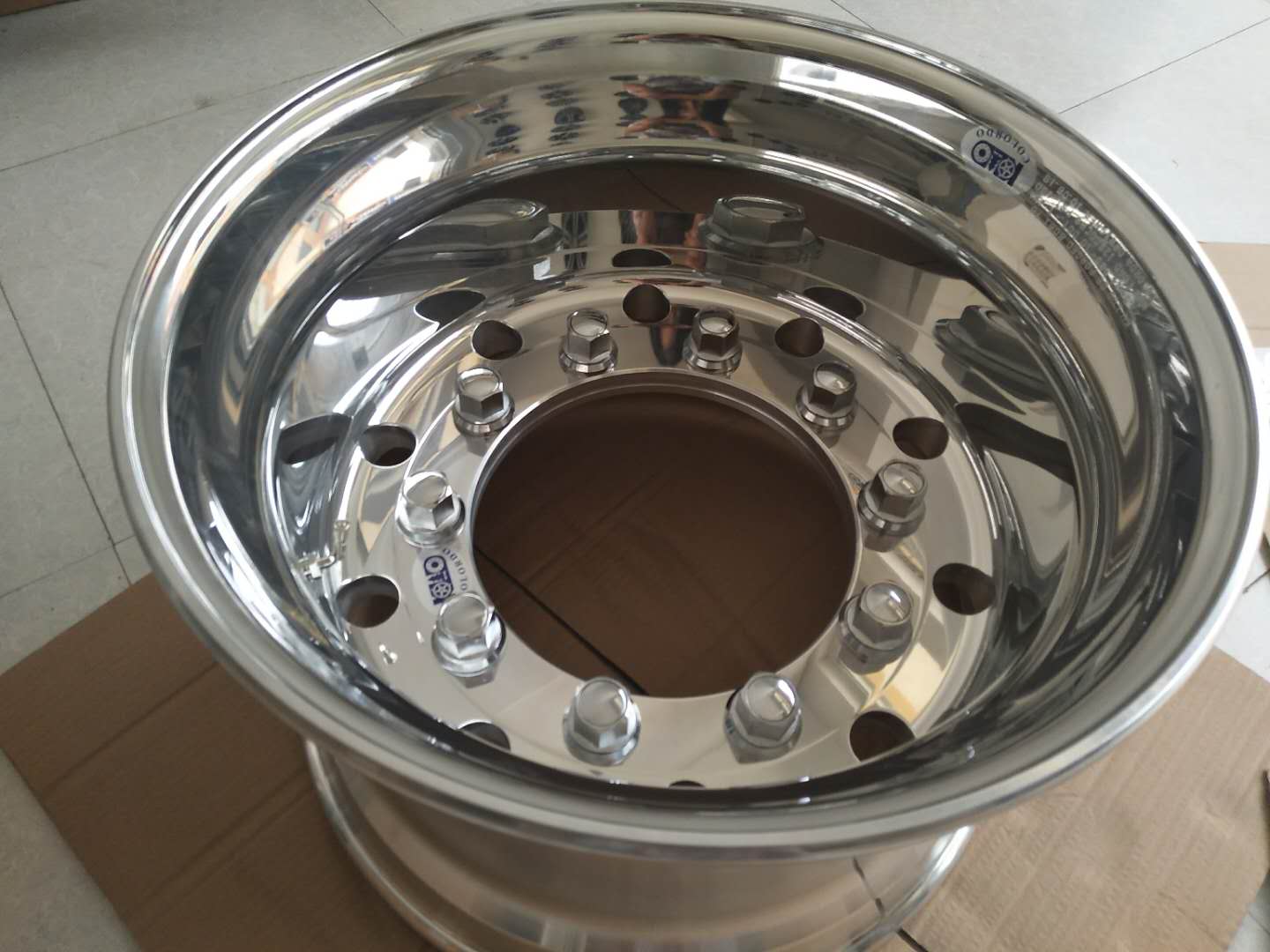 超大单台铝合金锻造轮毂 超大单台轮胎铝合金锻造轮毂 超大单胎铝合金锻造轮毂