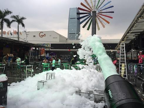 上海市喷射式舞台派对泡沫机厂家