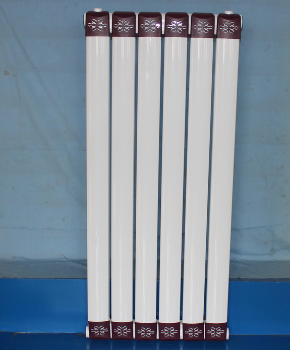 虹阳钢制散热器 钢铝复合散热器 钢铝复合暖气片 QFGZ406采暖散热器